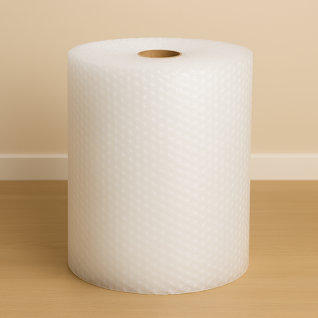 Clear Bubble Wrap Roll – 12" x 125' x 1/2" Bubble - The Moving Supplies