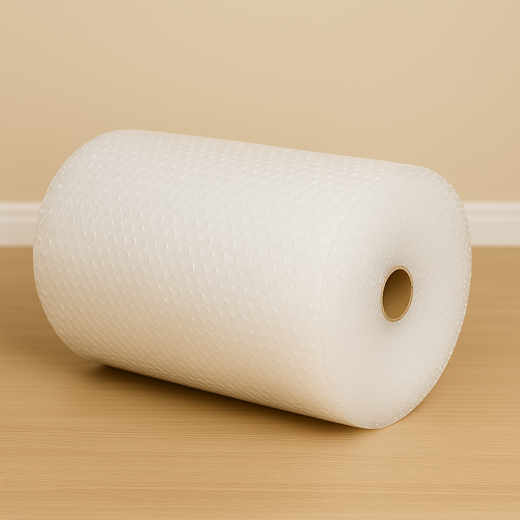 Clear Bubble Wrap Roll – 12" x 125' x 1/2" Bubble - The Moving Supplies