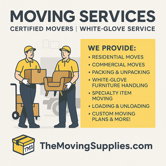 Moving & Packing Services - The Moving Supplies