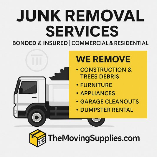 Junk Removal Services - The Moving Supplies