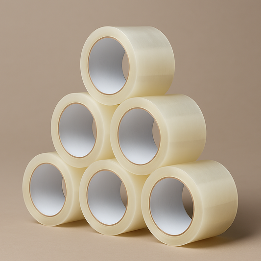 Packing Tape – 2" x 110 Yards – Clear – 6 Rolls