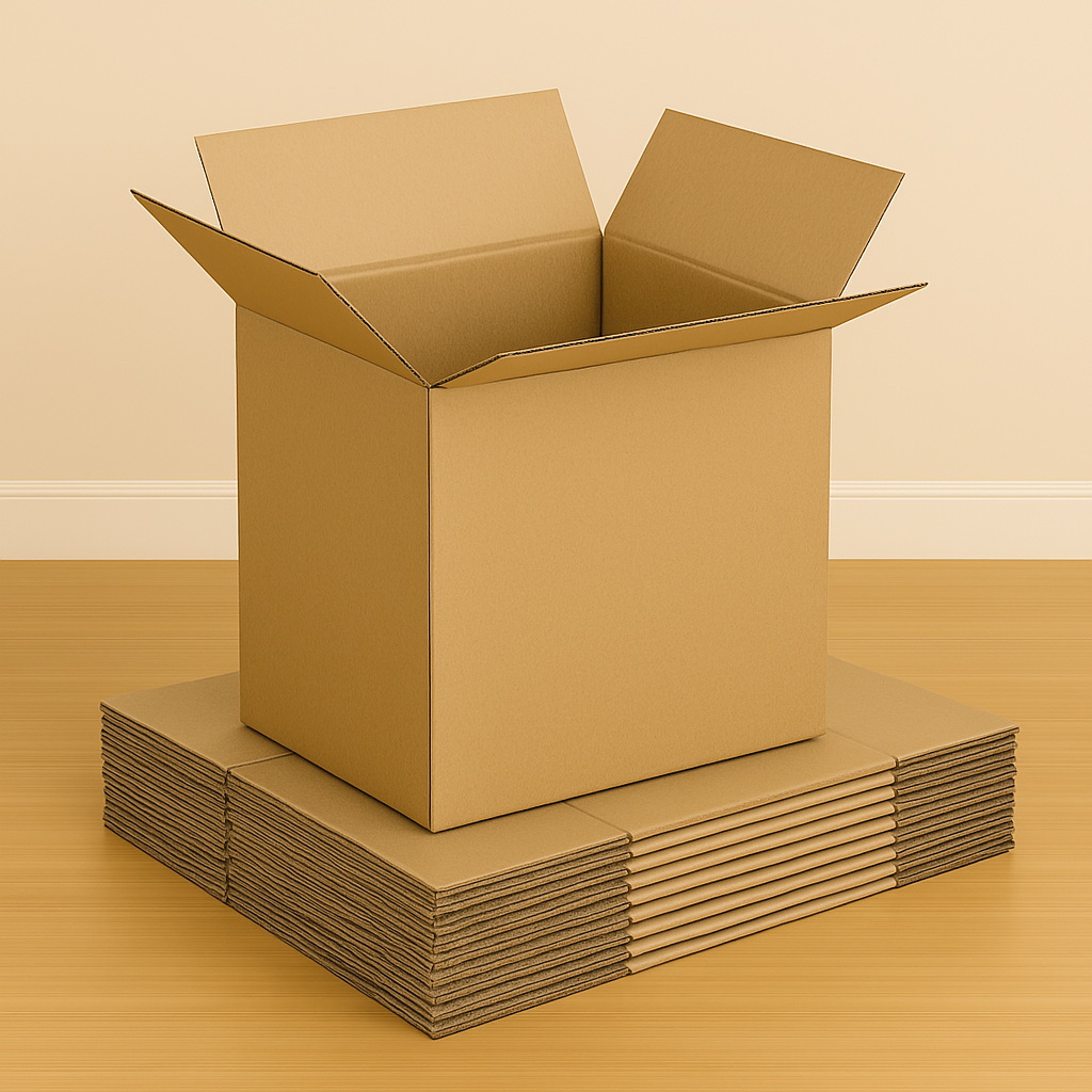 Small Moving Box – 16" x 12" x 10"                          (L X W X H) – Bundle of 25 - The Moving Supplies