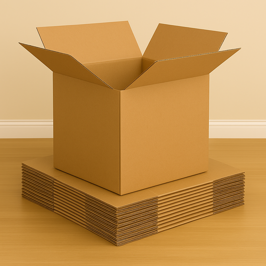 Medium Moving Box – 18" x 18" x 16" (L x W x H) – Bundle of 15