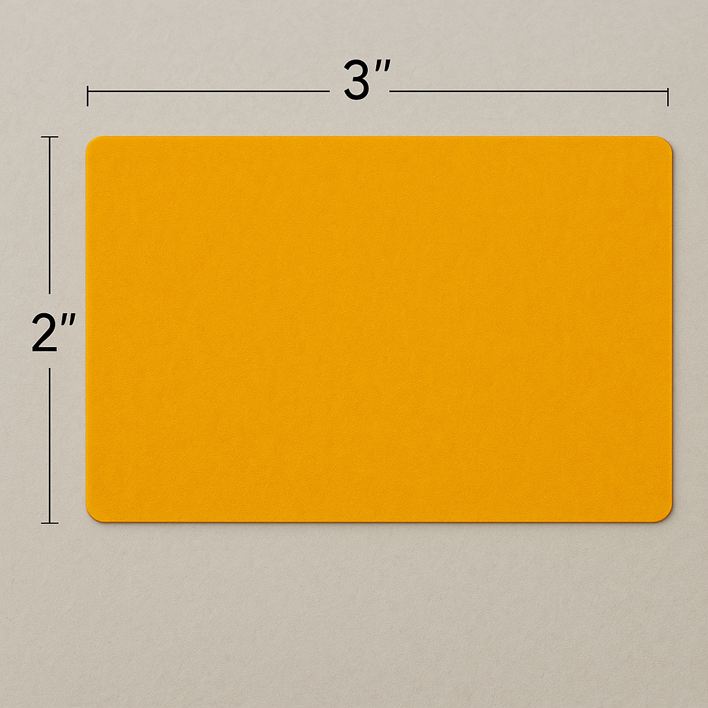 Fluorescent Orange Write-On Label – 2" x 3" (Rolls) 500 Labels - The Moving Supplies